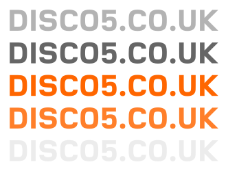 DISCO5.CO.UK Sticker