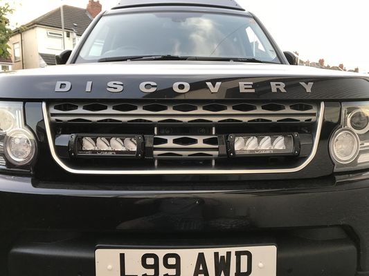 DISCO3.CO.UK - View topic - Driving lights or LED light bar behind grille?